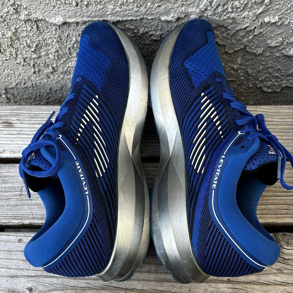 Brooks Shoes Men Size 13 Levitate Cross Training Running Blue / Silver